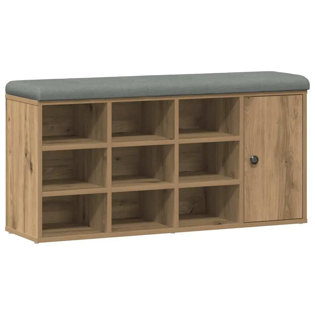 Padded Seat Storage Bench for Hallway or Entryway