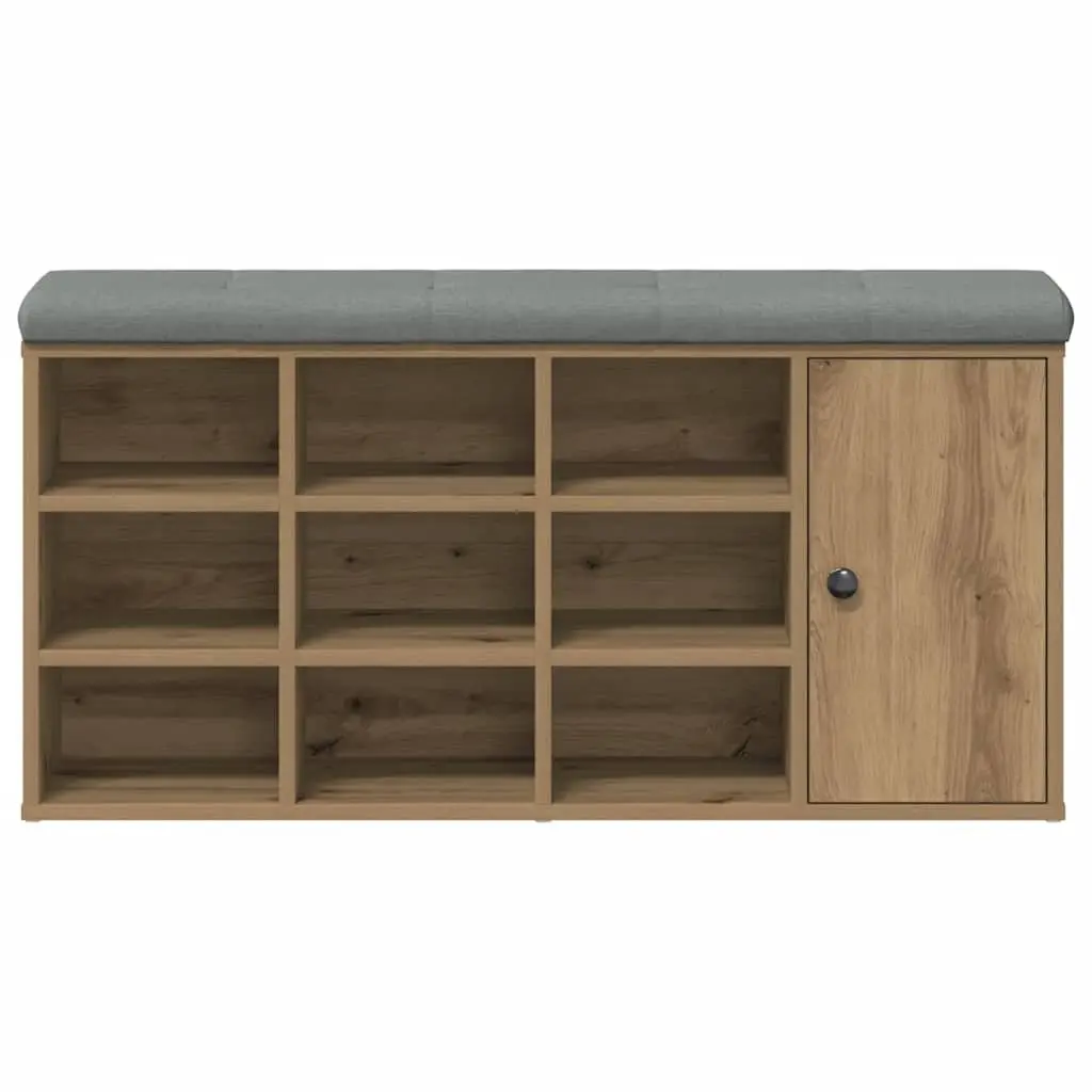 Padded Seat Storage Bench for Hallway or Entryway