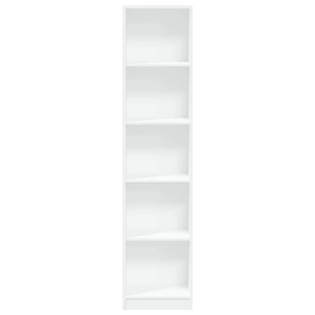 White Bookcase for Storage and Display