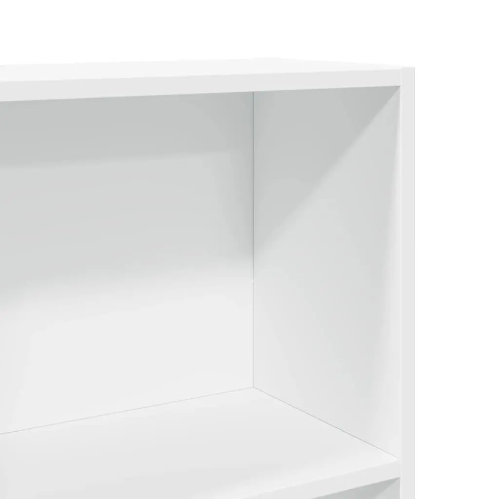 White Bookcase for Storage and Display