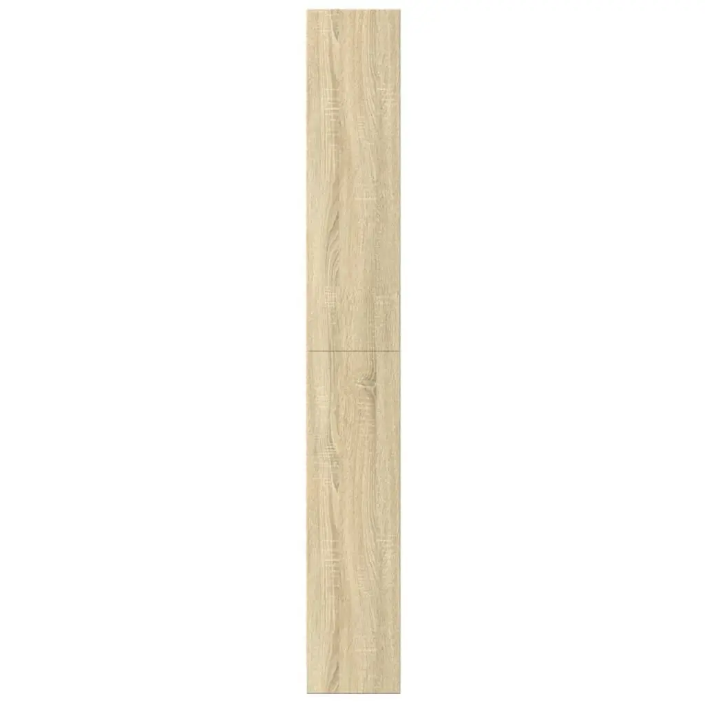Sonoma Oak Bookcase 60x24x176 cm Engineered Wood