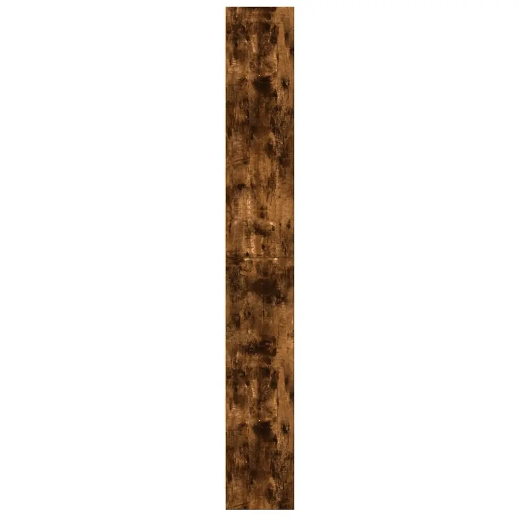 Smoked Oak Bookcase for Living Spaces