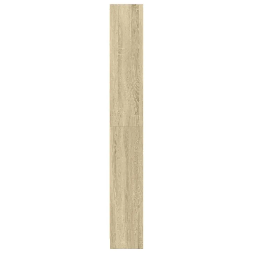 Sonoma Oak Open Shelving Bookcase 80x24x176cm