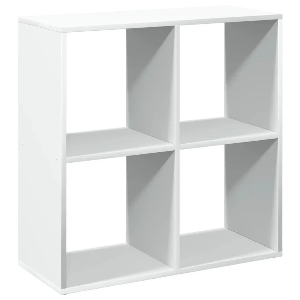Room Divider Bookcase White 69.5x29x69.5 cm Cube Storage Shelving Unit Bookshelf