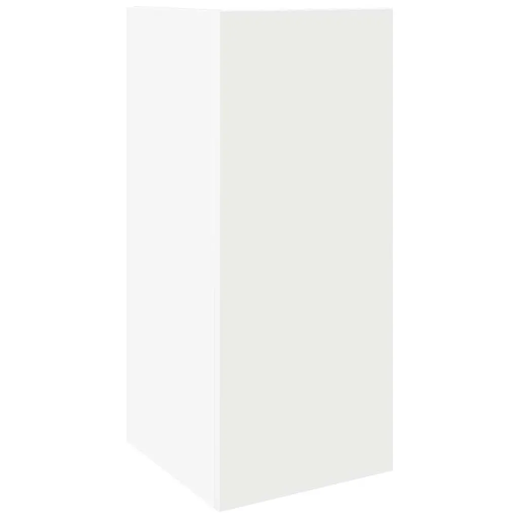 End Table White Open Shelf Living Room Engineered Wood 25.5 x 27 x 60 cm