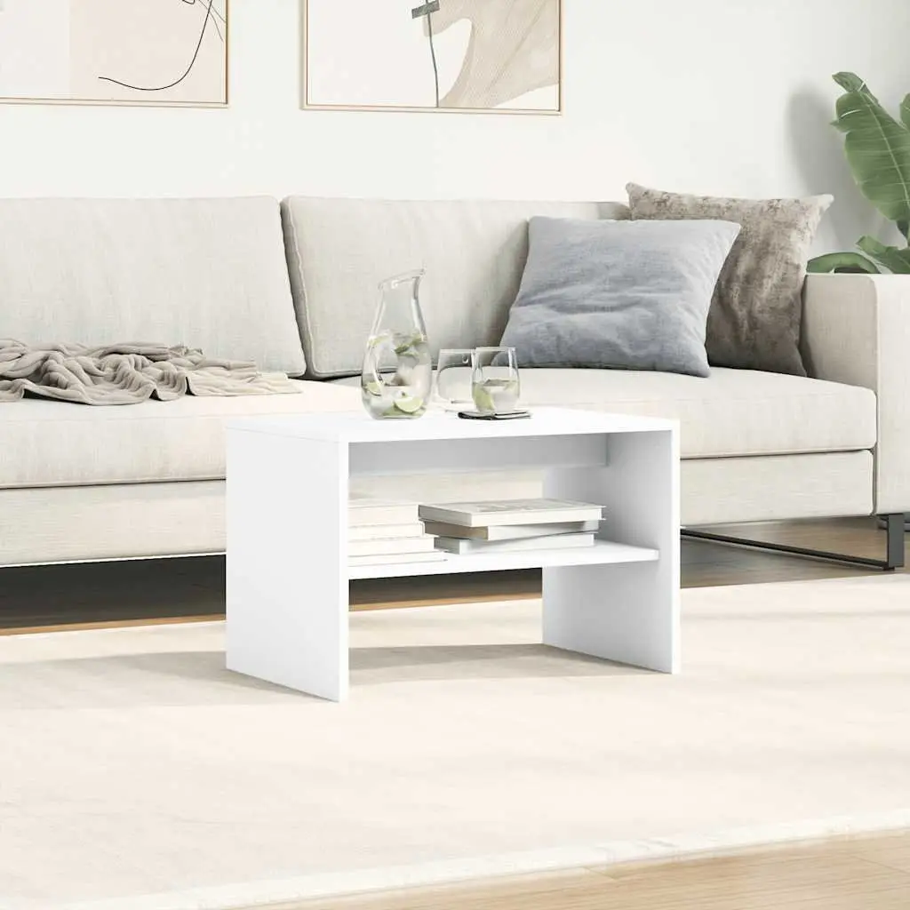 TV Cabinet White 60x40x40 cm Engineered Wood Media Storage Unit