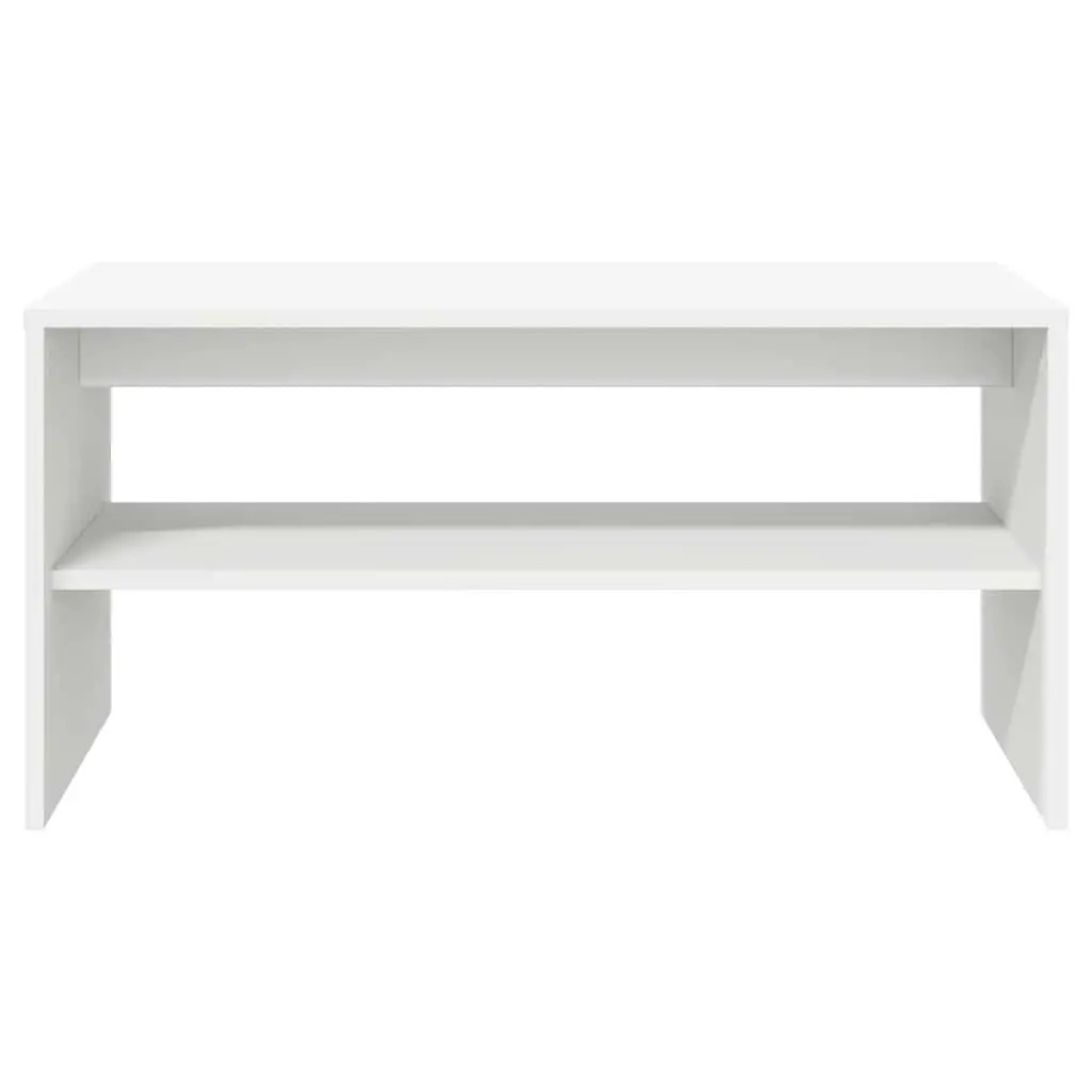 TV Cabinet White 60x40x40 cm Engineered Wood Media Storage Unit