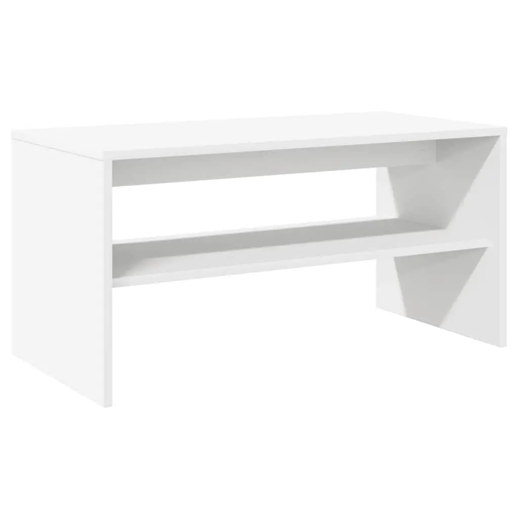 TV Cabinet White 60x40x40 cm Engineered Wood Media Storage Unit