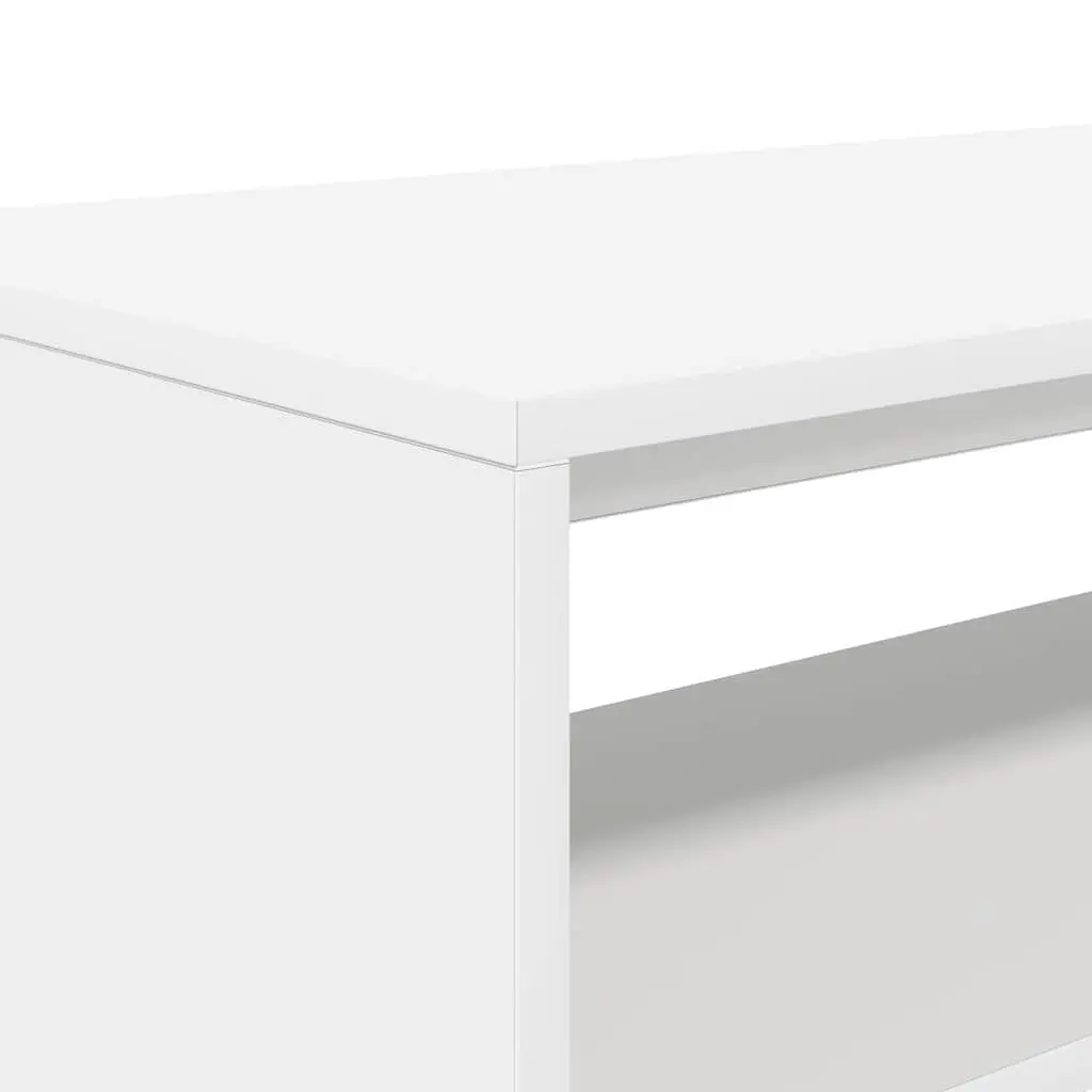 TV Cabinet White 60x40x40 cm Engineered Wood Media Storage Unit