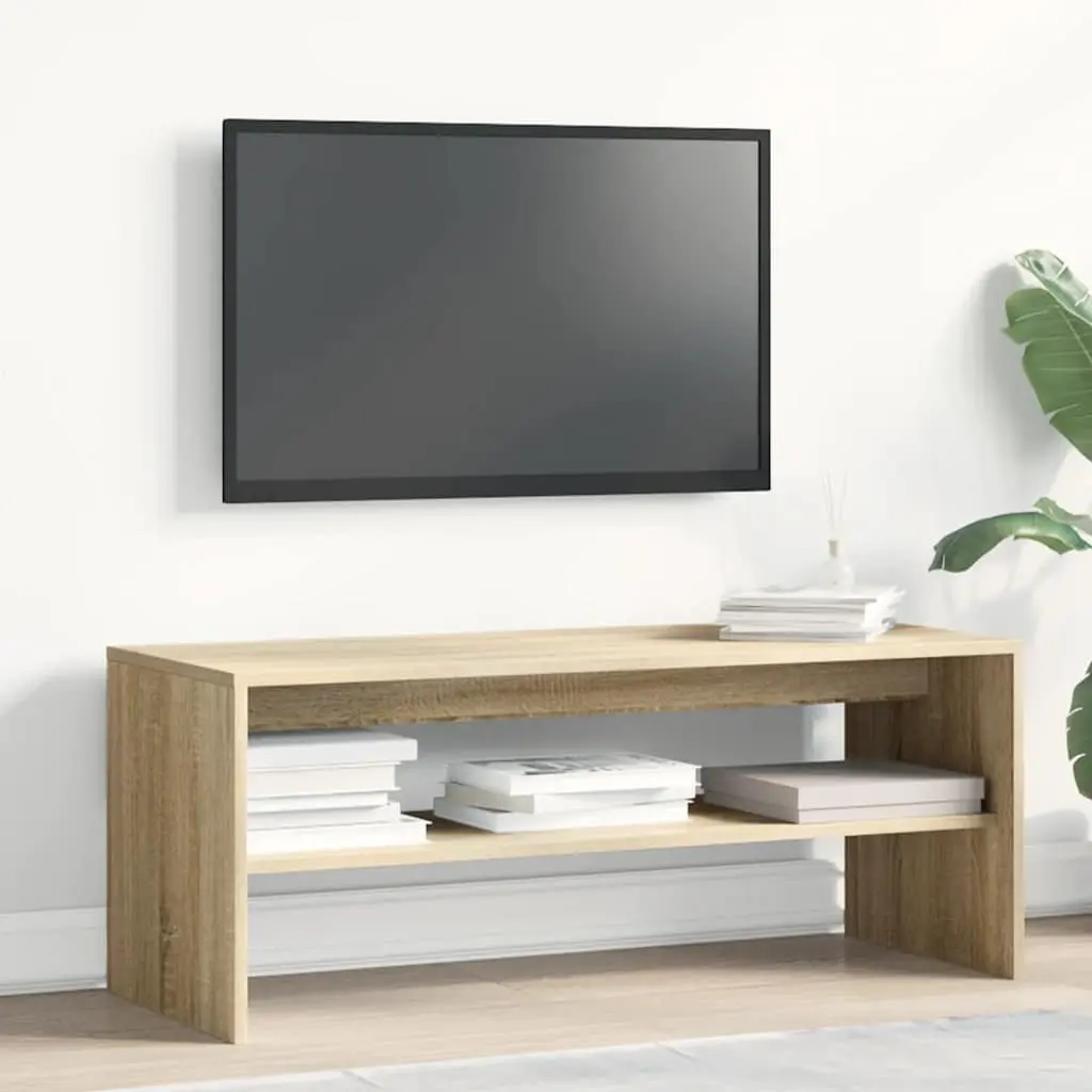 TV Cabinet Brown 100x40x40cm Engineered Wood