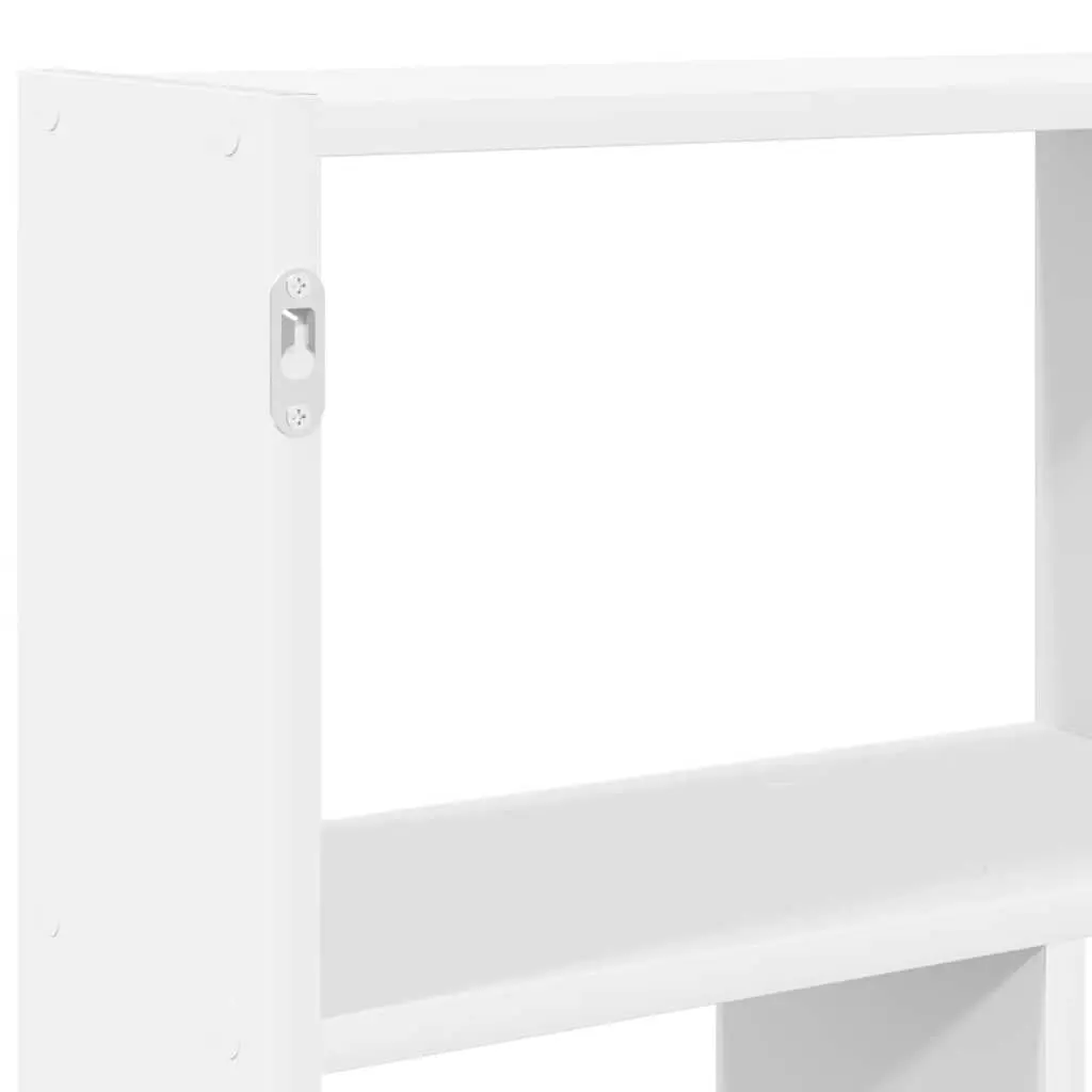 Floating Cube Shelf with 12 Compartments in White