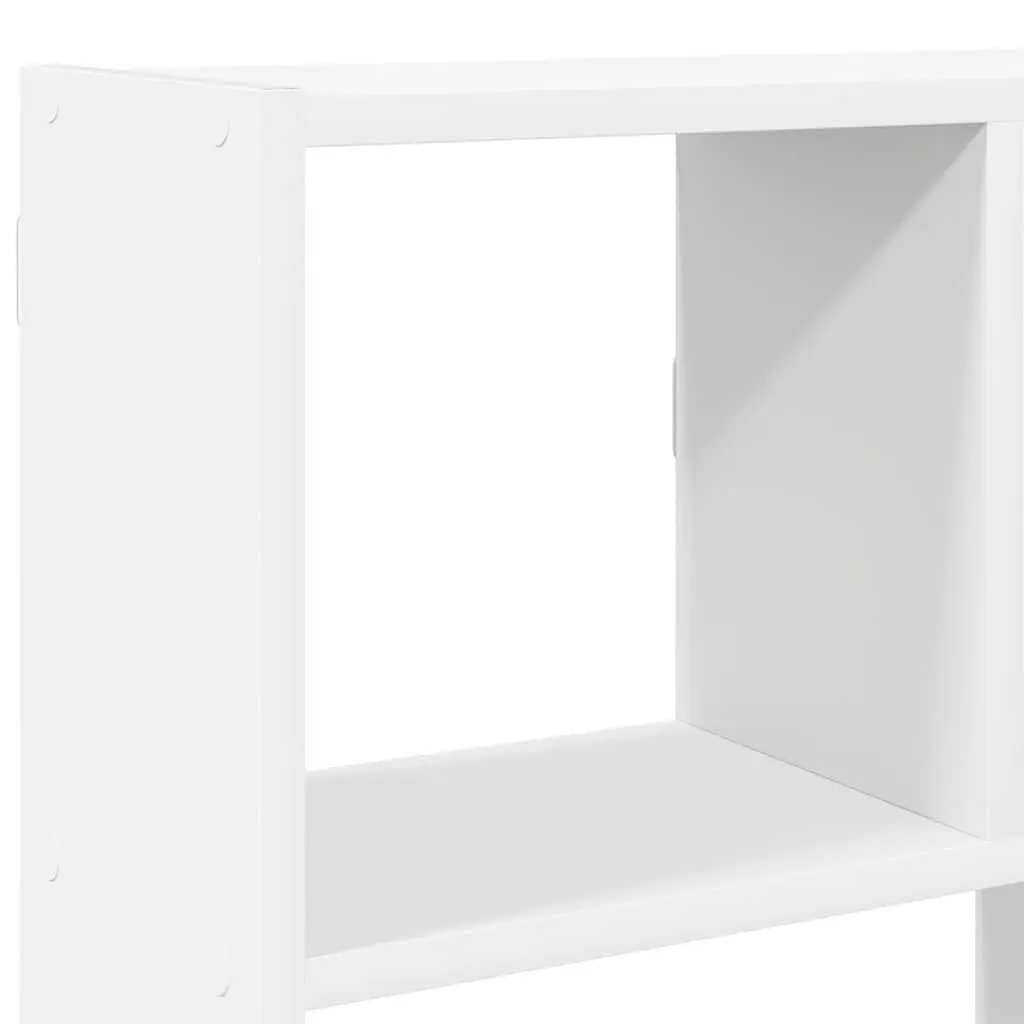 Floating Cube Shelf with 12 Compartments in White