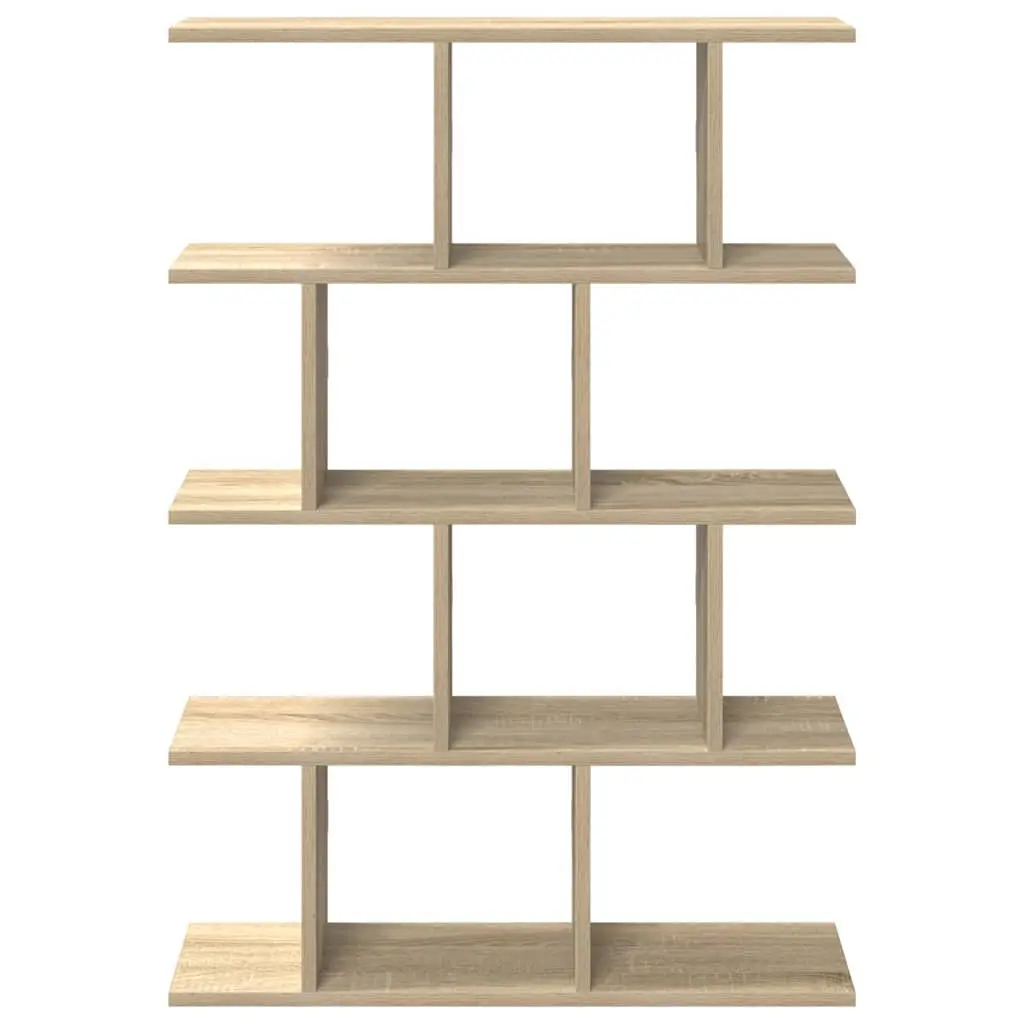 Wall Cube Shelf Floating Storage Box 15 Compartments Brown Engineered Wood