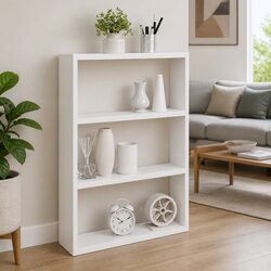 White Floating Wall Shelf for Stylish Home Storage