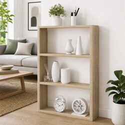 Sonoma Oak Brown Floating Wall Shelf Organizer