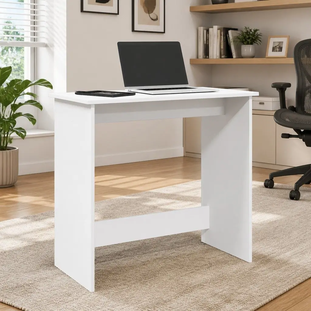 White Writing Desk for Home and Office