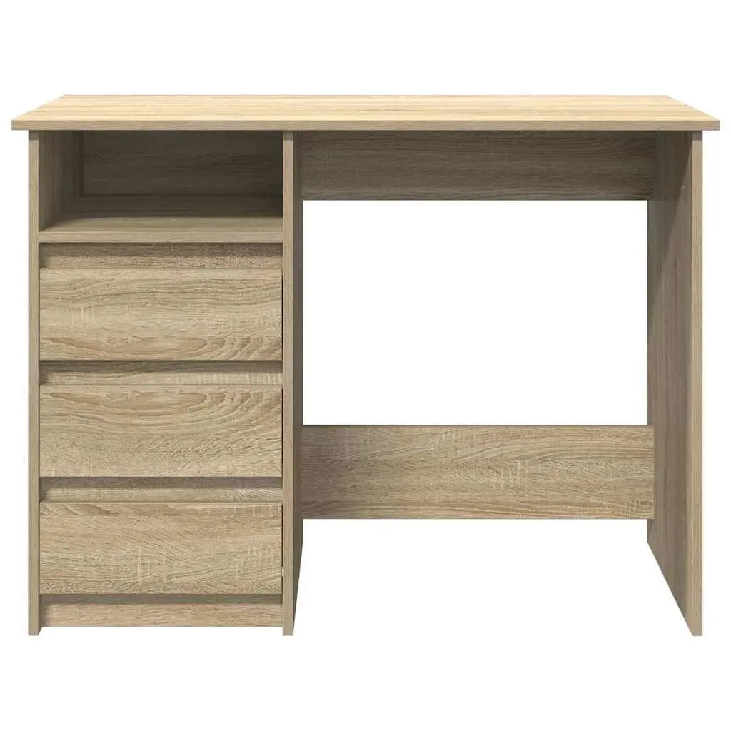 Sonoma Oak Writing Desk for Home Office and Study