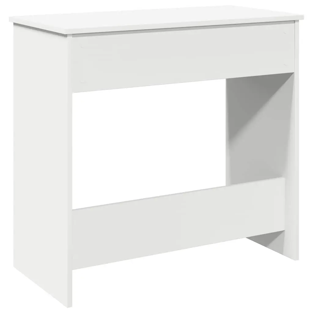 White Writing Desk for Home Office 80x40x75cm