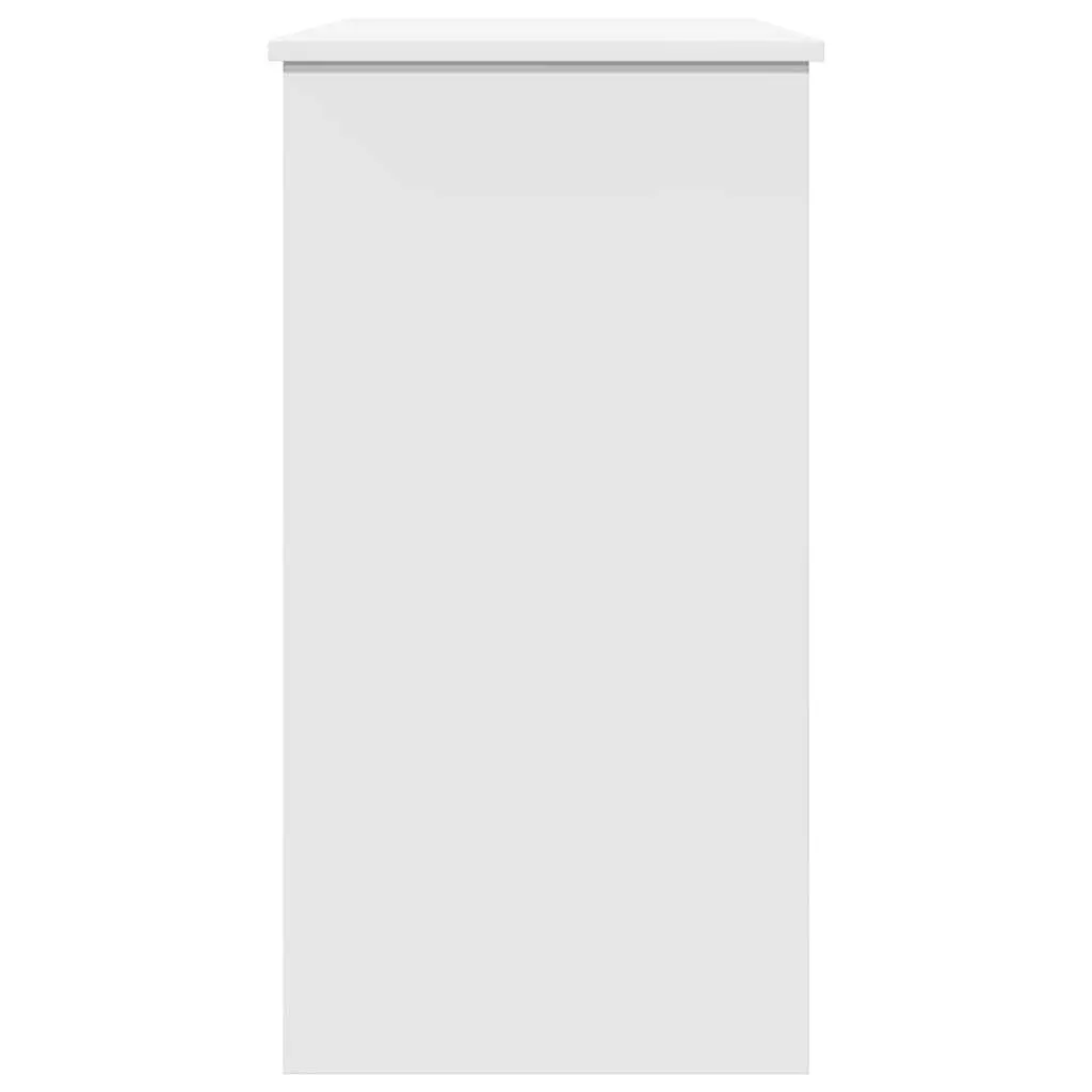 White Writing Desk for Home Office 80x40x75cm