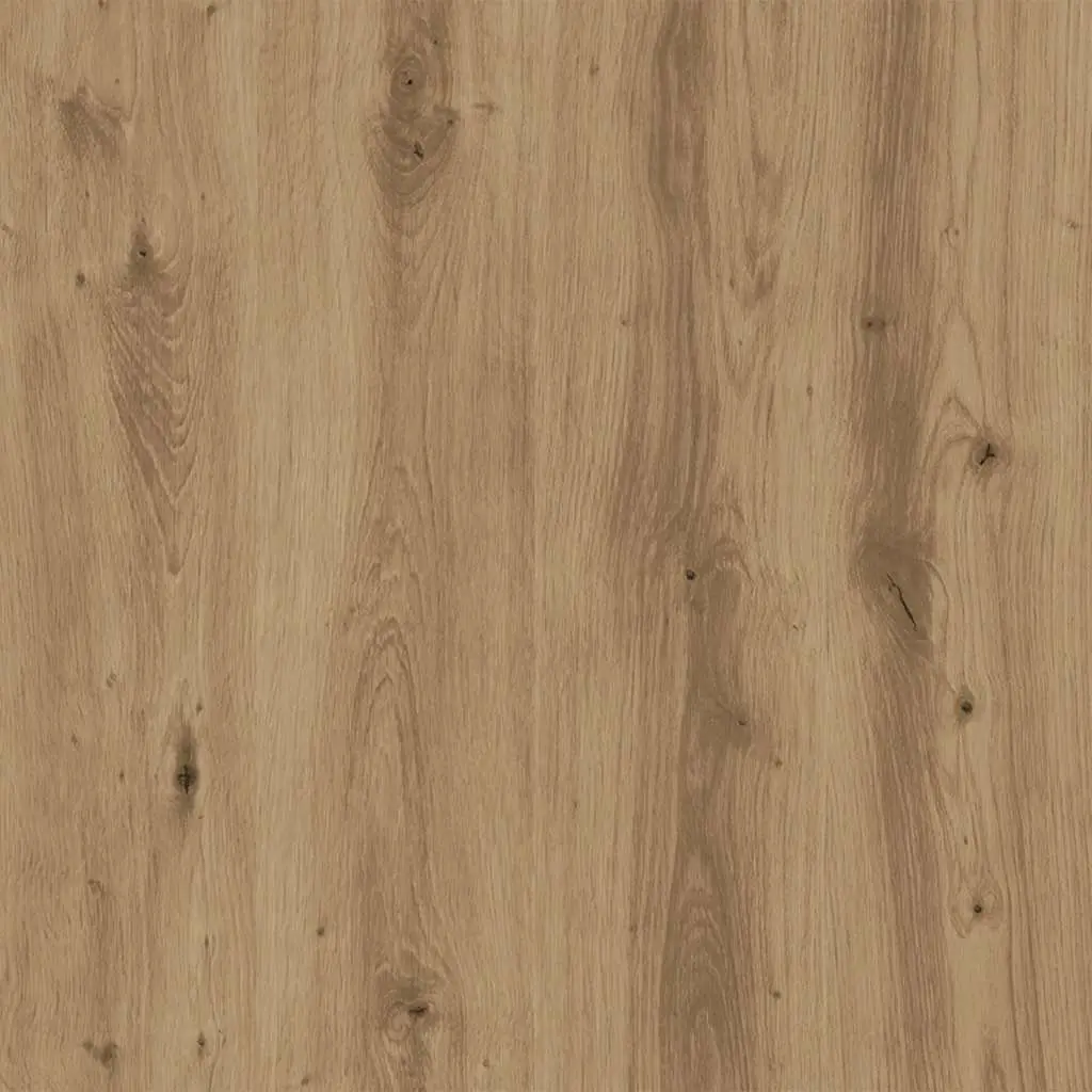 Brown Engineered Wood Office Desk with 3 Drawers