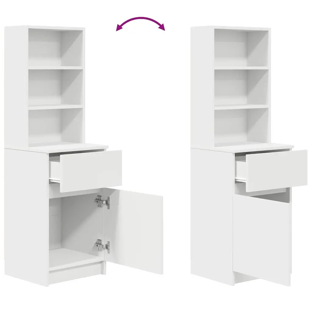 Bedside Cabinet with Engineered Wood Finish