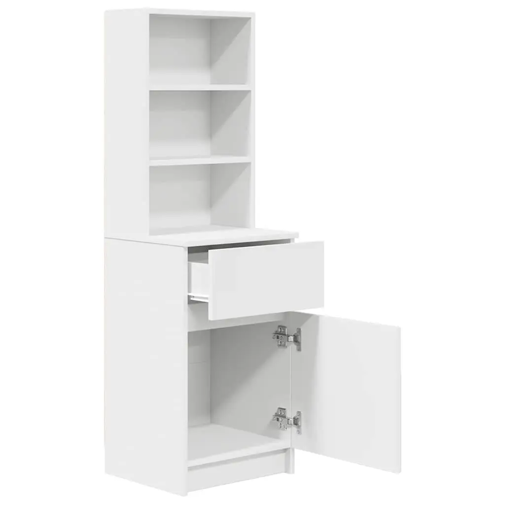 Bedside Cabinet with Engineered Wood Finish