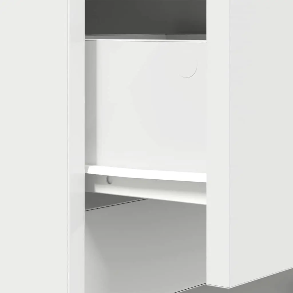 Bedside Cabinet with Engineered Wood Finish