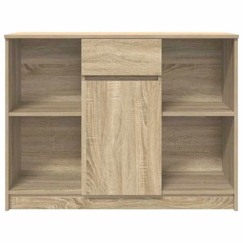 Brown Engineered Wood Sideboard Storage Cabinet