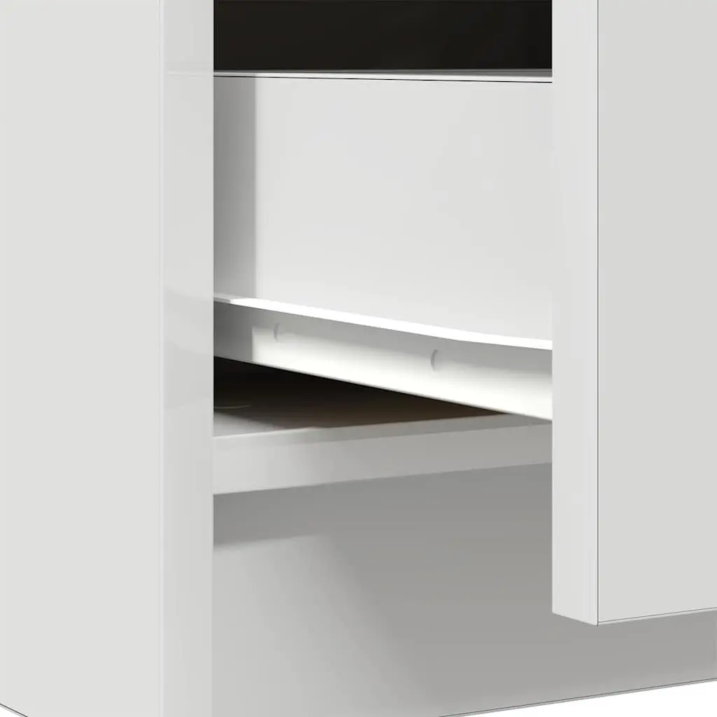 White Sideboard Storage Cabinet