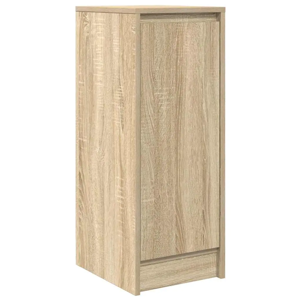 Brown Engineered Wood Sideboard Storage Cabinet
