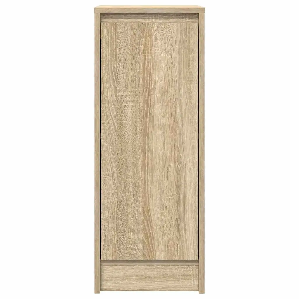 Brown Engineered Wood Sideboard Storage Cabinet