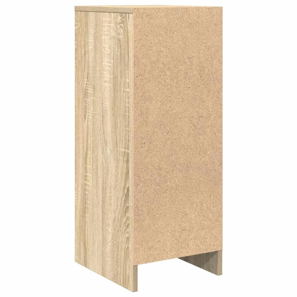 Brown Engineered Wood Sideboard Storage Cabinet