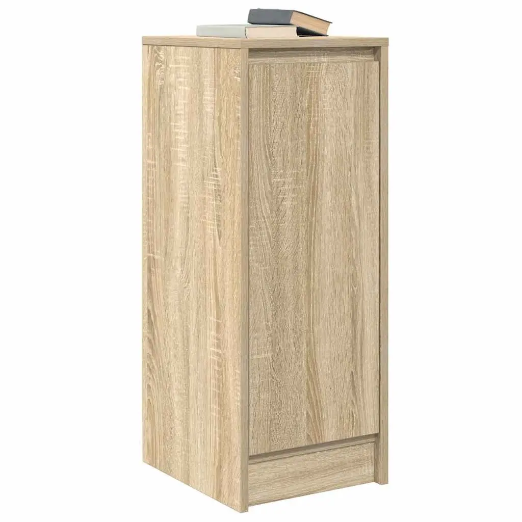 Brown Engineered Wood Sideboard Storage Cabinet