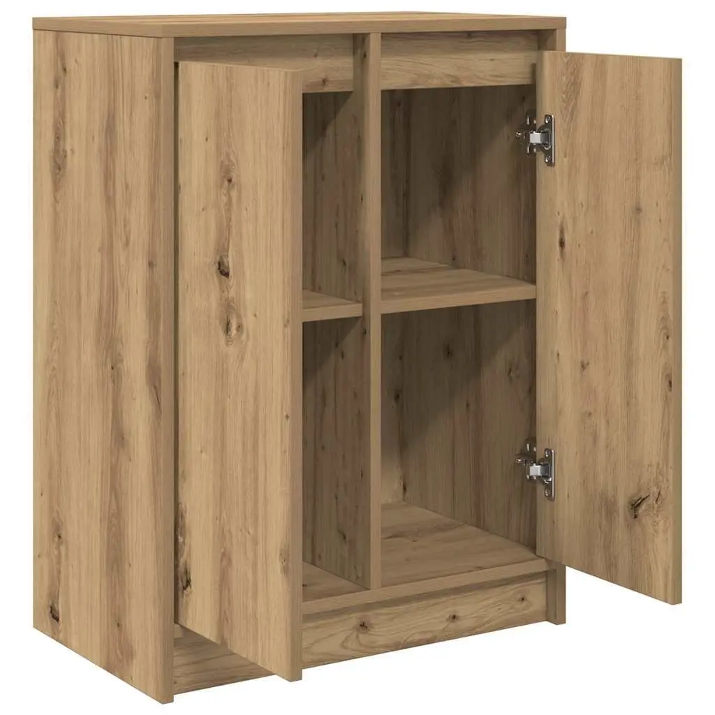 Sideboard Brown Engineered Wood Storage Cabinet Buffet Kitchen Dining Room