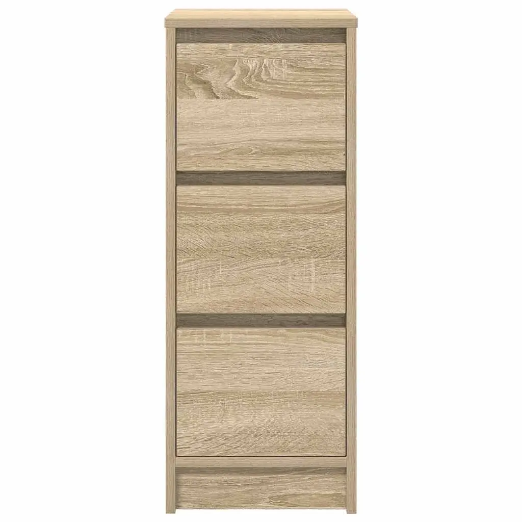Sonoma Oak Sideboard Storage Cabinet 29.5x34x76 cm