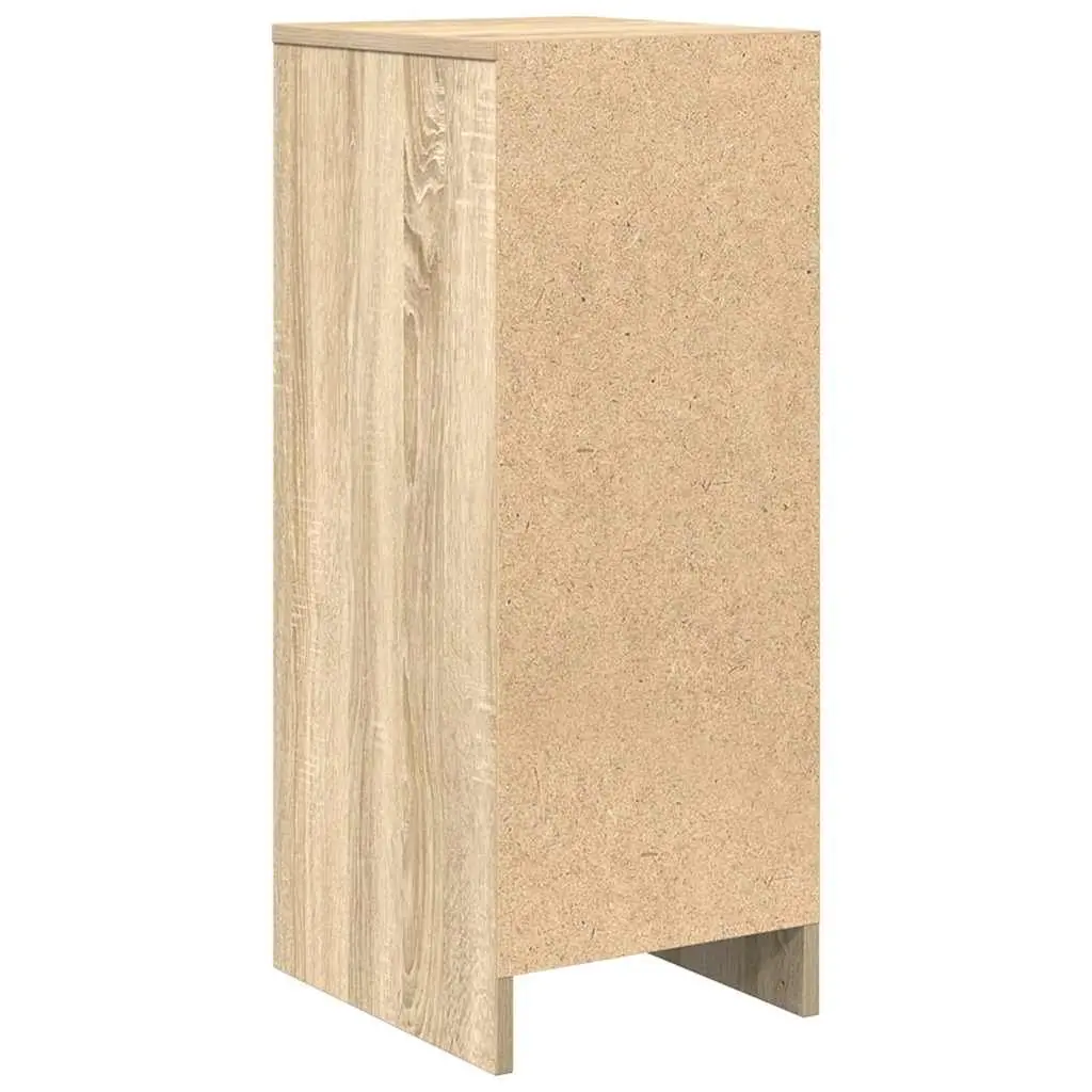 Sonoma Oak Sideboard Storage Cabinet 29.5x34x76 cm