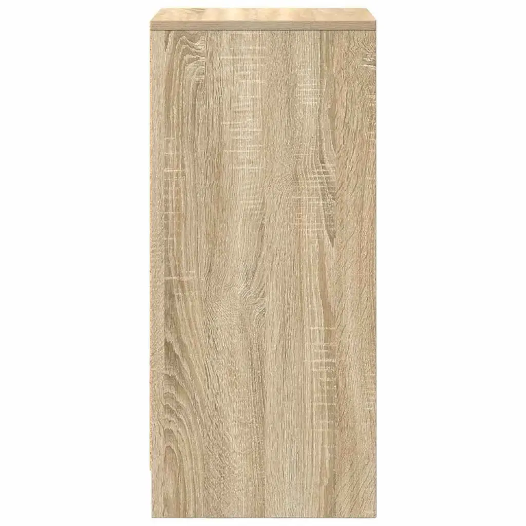 Sonoma Oak Sideboard Storage Cabinet 29.5x34x76 cm