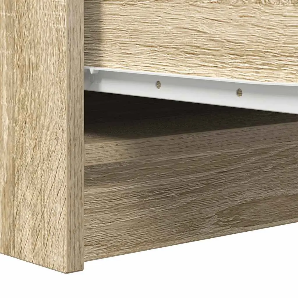 Sonoma Oak Sideboard Storage Cabinet 29.5x34x76 cm