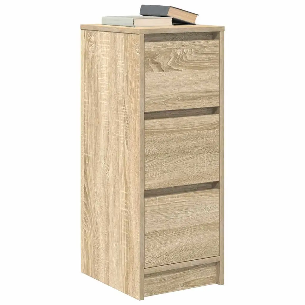 Sonoma Oak Sideboard Storage Cabinet 29.5x34x76 cm