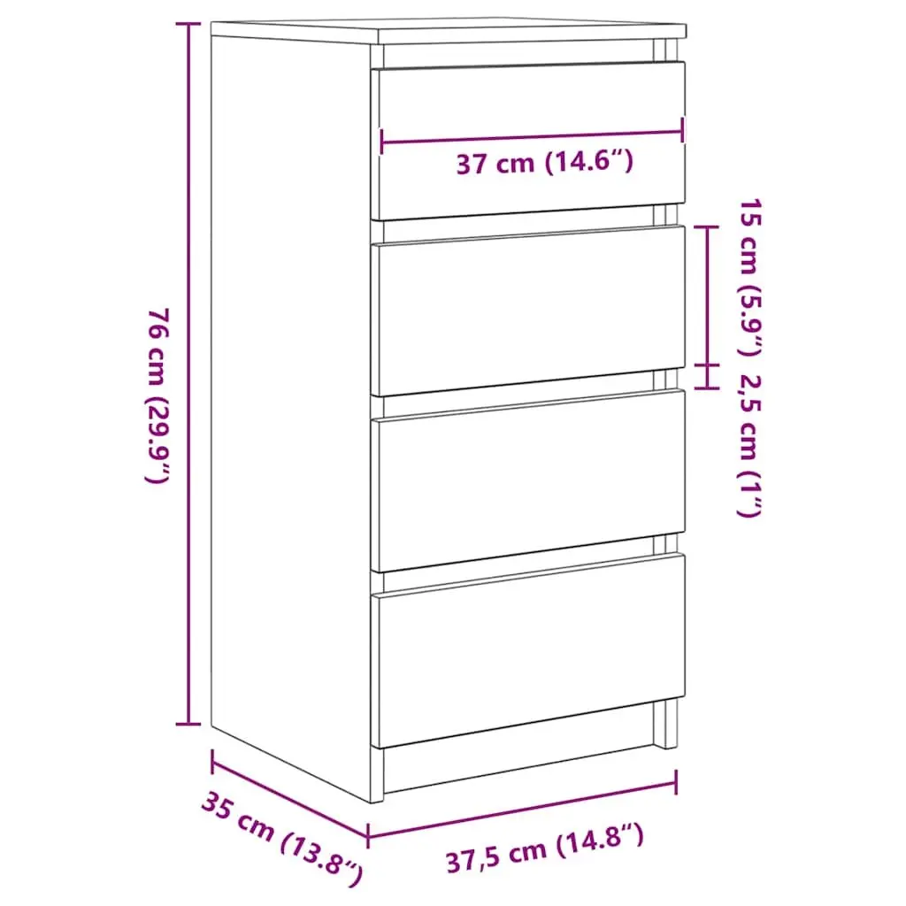 Black Oak Sideboard Storage Cabinet