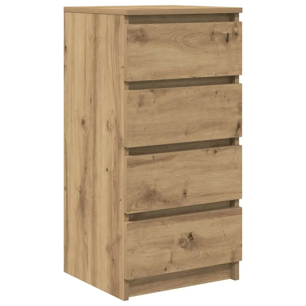 Sideboard Engineered Wood Storage Cabinet Buffet Furniture Brown Artisan Oak
