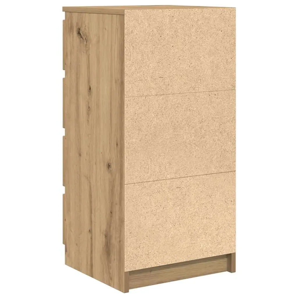 Sideboard Engineered Wood Storage Cabinet Buffet Furniture Brown Artisan Oak