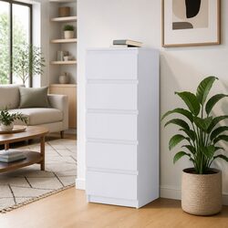 White Storage Sideboard with Drawers for Everyday Use