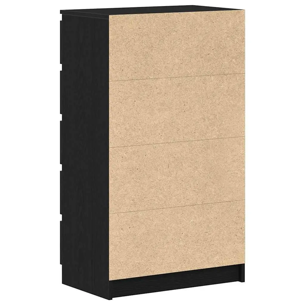Drawer Cabinet in Black Oak with 5 Drawers