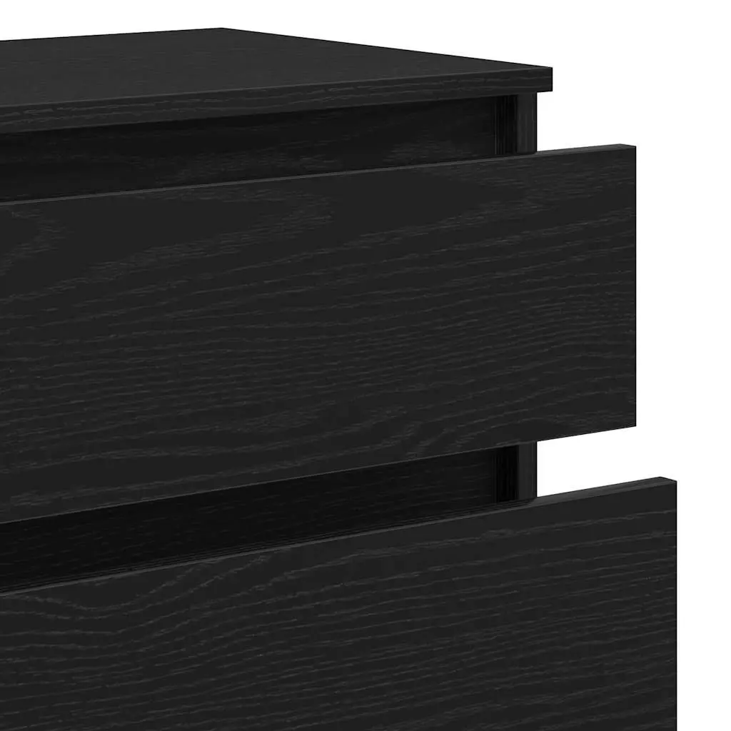 Drawer Cabinet in Black Oak with 5 Drawers