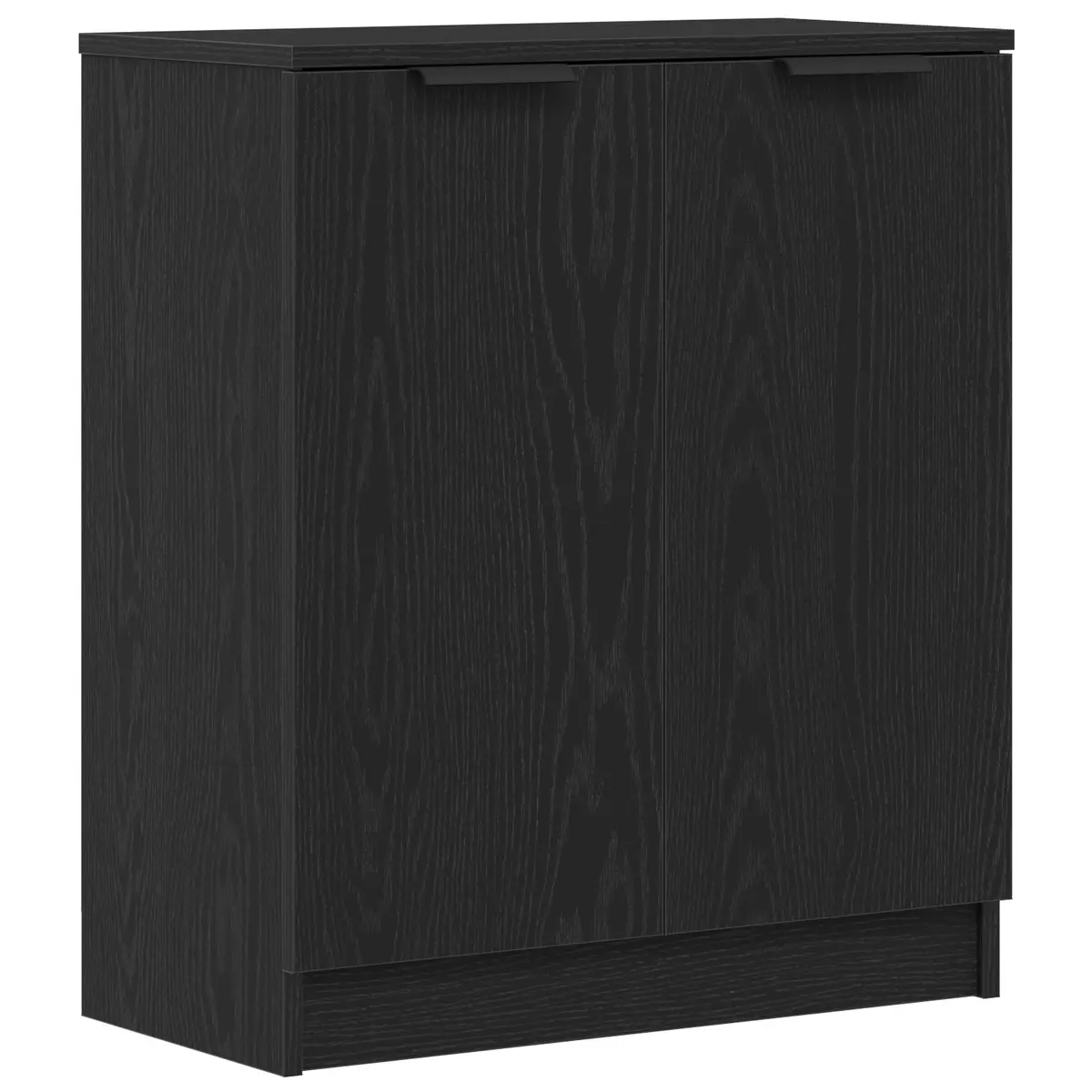 Black Oak Sideboard for Living Room Storage