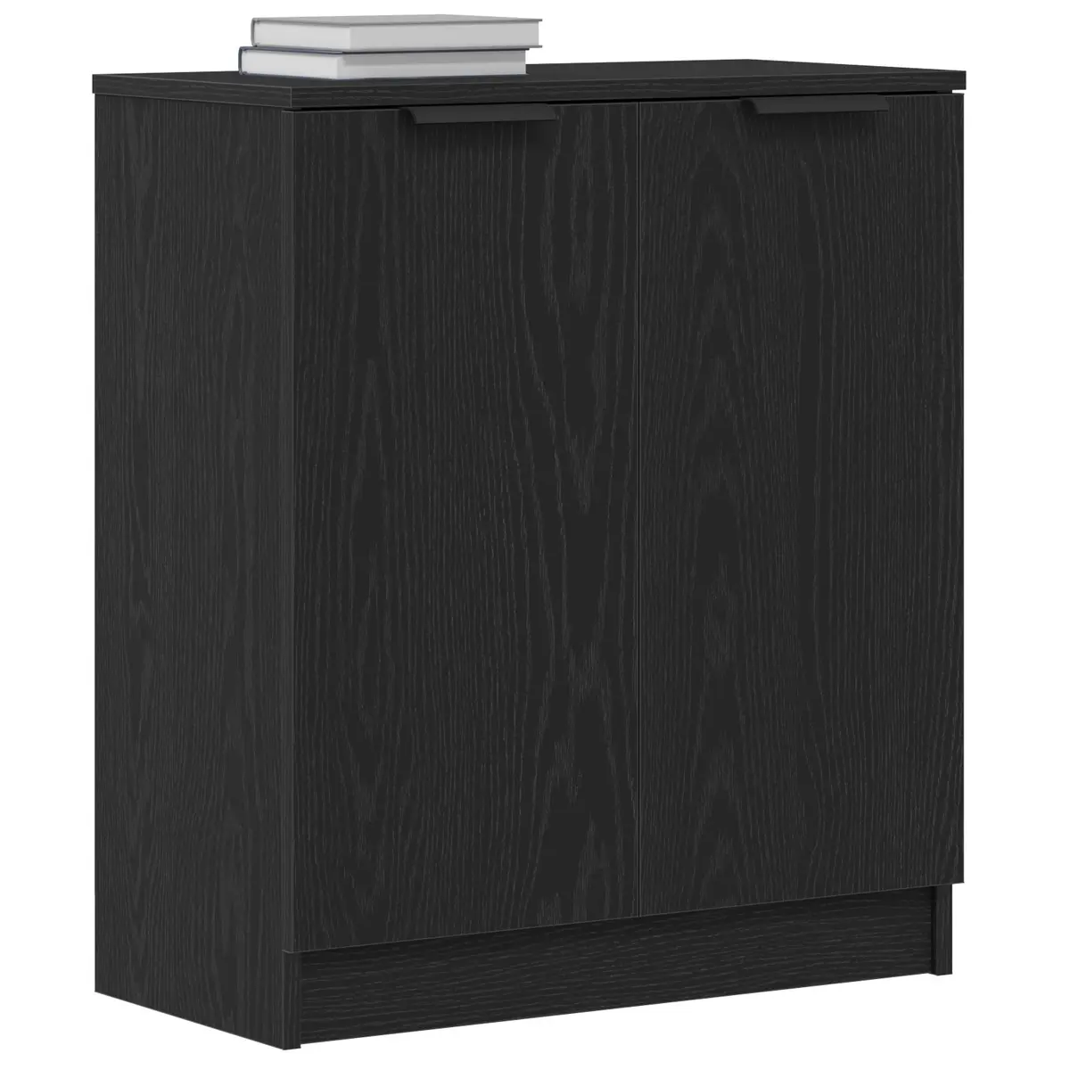 Black Oak Sideboard for Living Room Storage