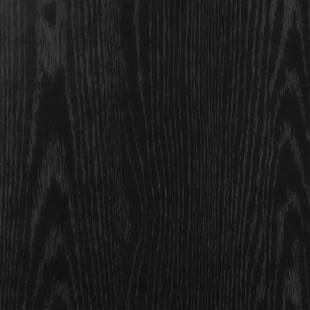 Black TV Cabinet with Drawer Modern Living Room Entertainment Unit 140cm