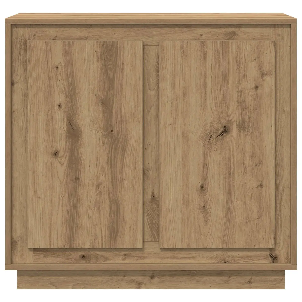Brown Engineered Wood Buffet Cabinet for Dining Spaces