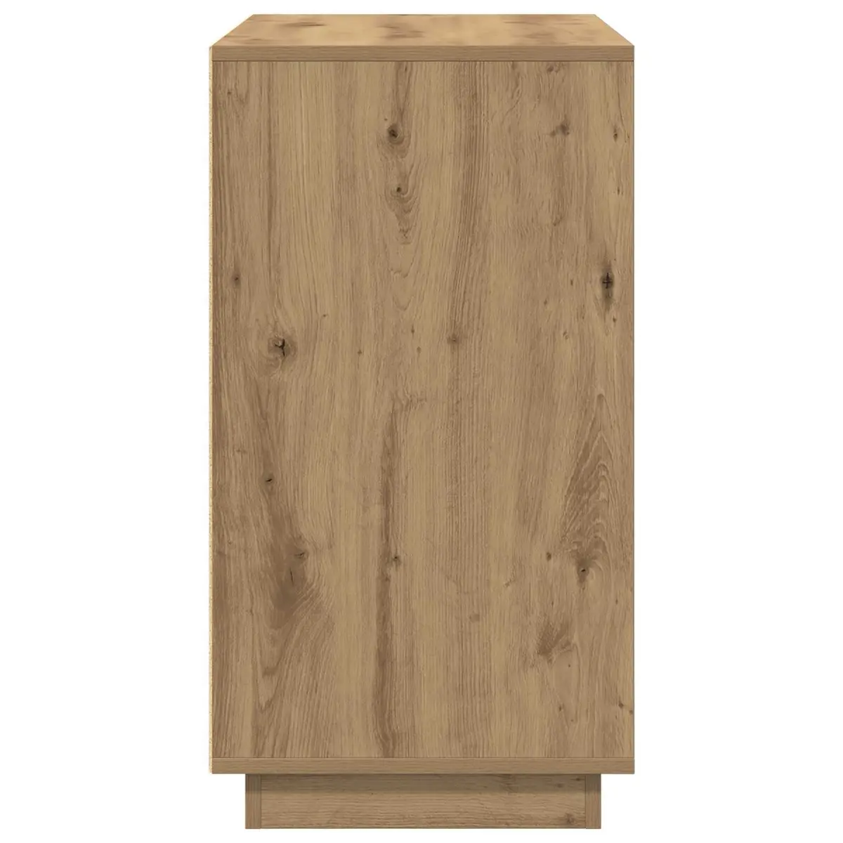 Brown Engineered Wood Buffet Cabinet for Dining Spaces